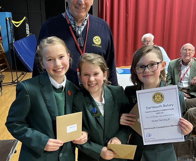 Local students tackle big topics in Rotary speech contest