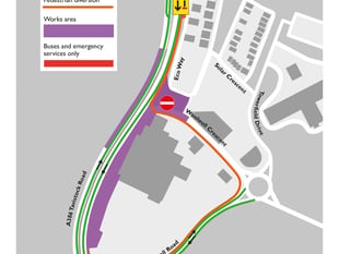 Woolwell to The George roadworks update