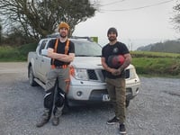 Christmas Tree recycling service for woodland charity