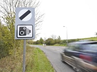 Driver in Devon and Cornwall caught speeding at more than 85 miles per hour on a 30 miles per hour road