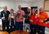 15-love in Valentine tournament at Thurlestone Tennis Club