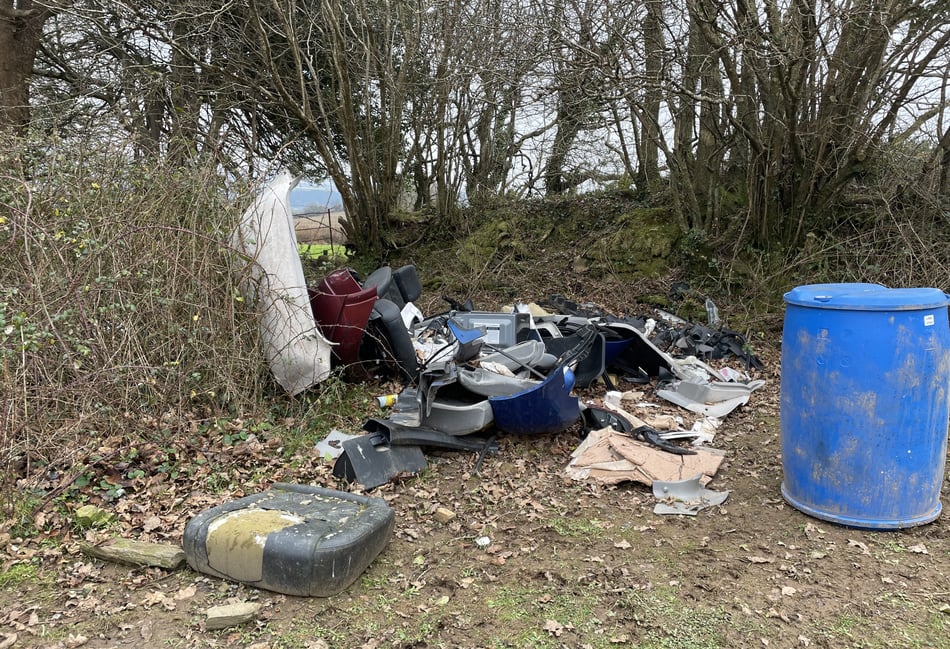 South Hams ranks seventh in South West  hazardous fly-tipping hotspots