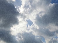 Patchy rain nearby through the day with clearer skies on Wednesday