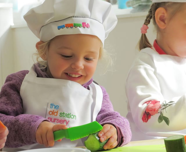 Early years cookery classes launch at Devon nurseries