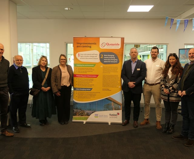 New solar panels and changing rooms for Quayside Leisure Centre