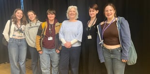 Caroline Voaden MP visits sixth form students at KCC 