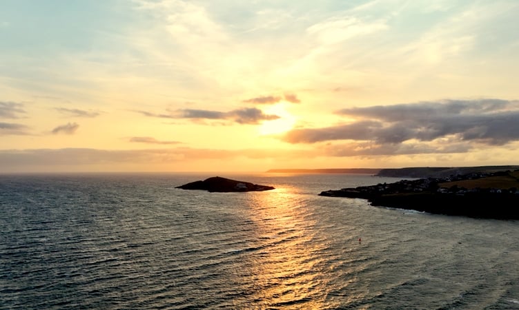 Sun Setting Bantham - Sarah Morgan
