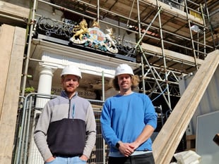 Exeter's Royal Clarence rebuild begins