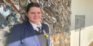 Brixham student wins special service award