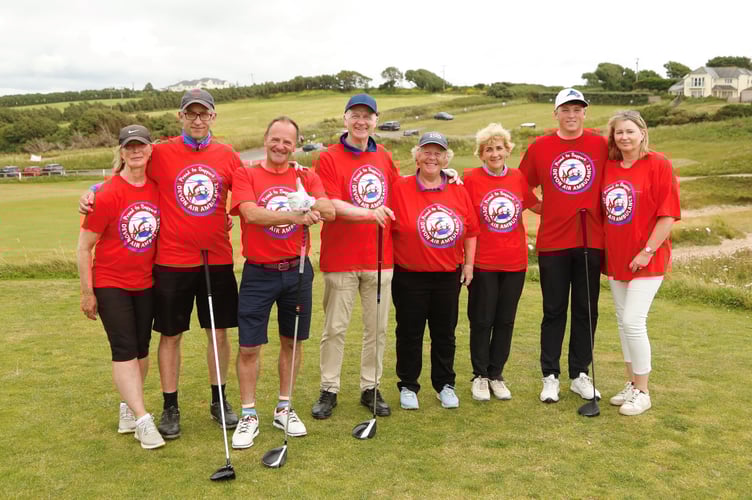 The fundraising team