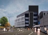 Artists impression of the new building