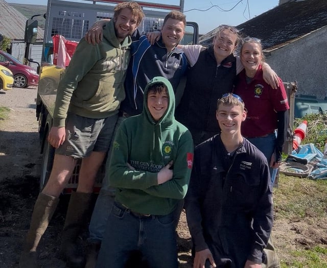 Ivybridge Young Farmers Club raises £1,000 for Devon charities