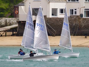 A good afternoon of Salcombe Yacht Club racing