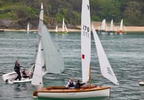 Salcombe Yacht Club fast handicap race contested by a dozen