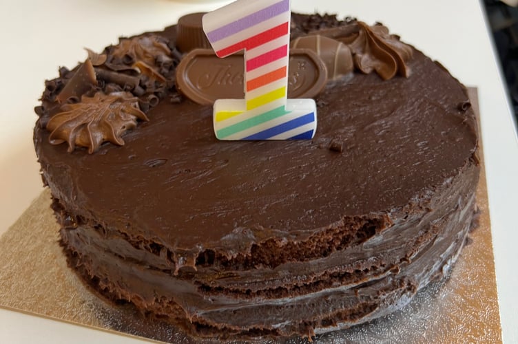 The birthday cake