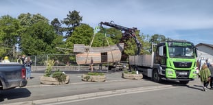 Galleon 'HARTE' back in Totnes