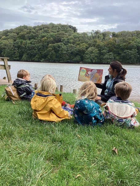 Curiosity blooms: Harbertonford pupils get hands-on with science and storytelling in their cosy, creative classrooms. - Link Academy