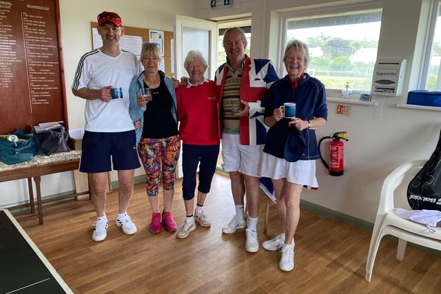 VE Day Thurlestone tennis tournament