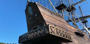 Spanish galleon makes appearance at Dartmouth's busiest weekend