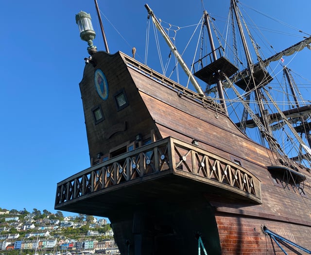 Spanish galleon makes appearance at Dartmouth's busiest weekend