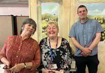 Local author raises £1500 for Dame Hannahs