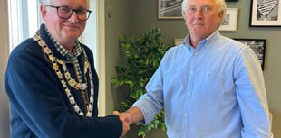 Cllr Jasper Evans becomes new Mayor of Salcombe