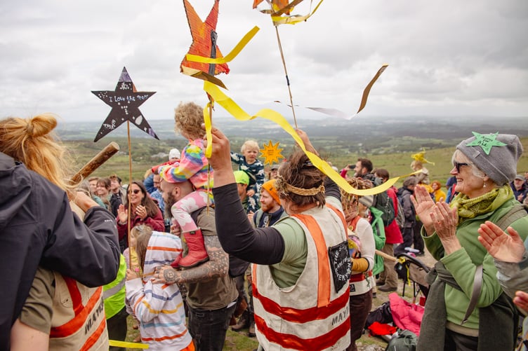 Haytor Right to Roam Rally. Monday 26 May 2025.