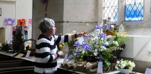 Church fundraiser blooming success
