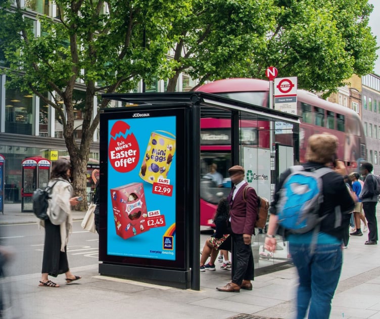 Aldi is inviting children in Devon schools to design a billboard.