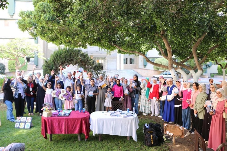 Palestinian children enjoy poetry