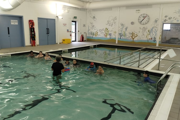 Dartmouth Academy Students Enjoying swimming lessons - Dartmouth Academy 