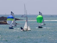 Classic Salcombe sailing conditions