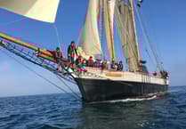 Historic schooner welcomes visitors as part of Plymouth Boat Fest