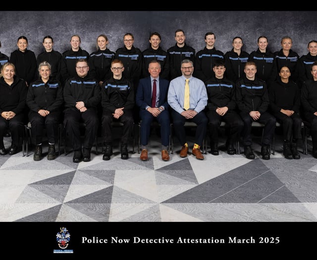 19 new trainee detectives join Devon and Cornwall Police 