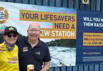 Babs Dale's charity walk for Dart RNLI