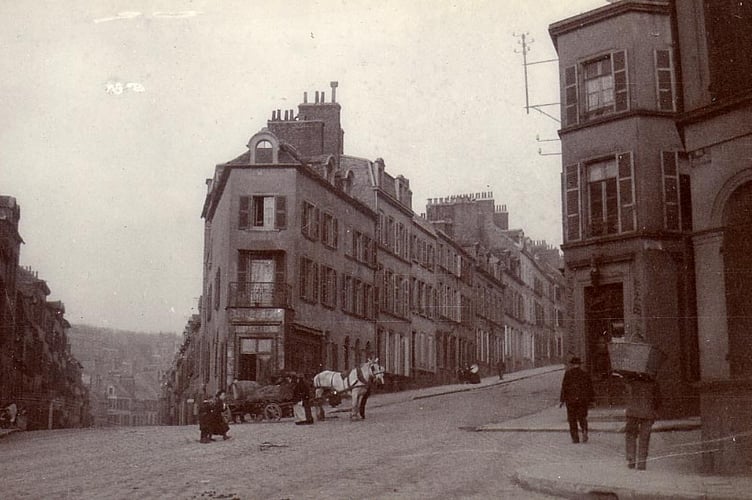 From an album found in attic of Whitehall, Churchstow. Boulogne