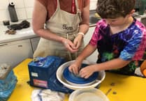 Blackawton Primary pupils get stuck into clay creations