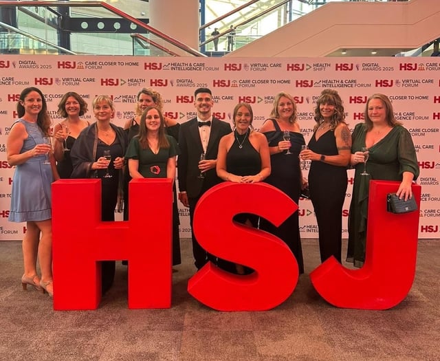 University Hospital Plymouth wins HSJ Digital Award