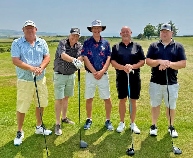 Captain’s day delight at Bigbury