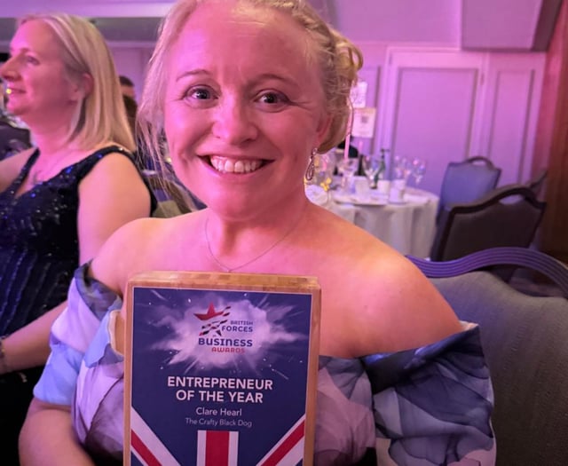 Army vet wins business award thanks to life changing treatment