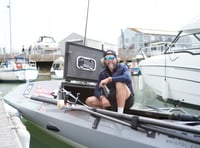 Record-breaking rowing attempt currently off coast of South Hams