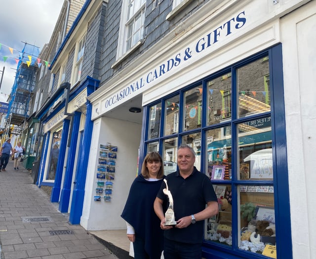 Occasional Cards & Gifts wins award