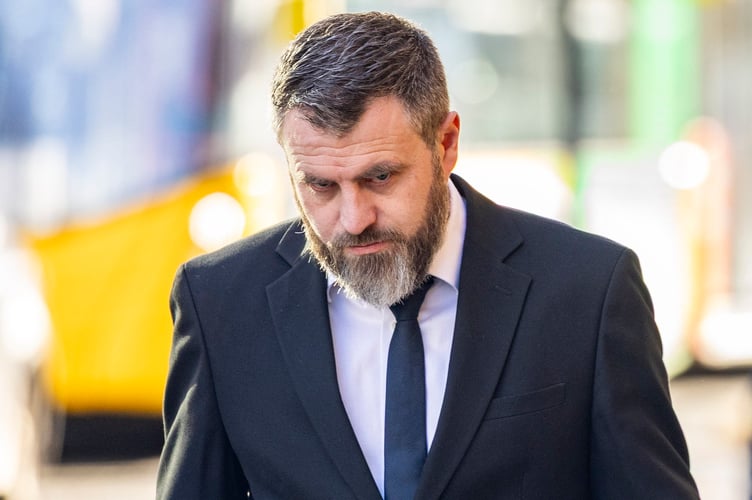 Former temporary Police Sergeant Martyn Newitt, aged 39, of Dobwalls, was handed a 12-month suspended prison sentence at Bristol Crown Court (SWNS)