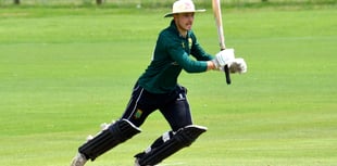 Ben Beaumont at his batting best