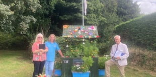 Woolwell in Bloom: Judges examine the displays