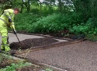 Work begins to improve Ivybridge walking and cycling path