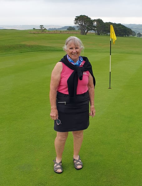 Bigbury golfer Dot Kenneth