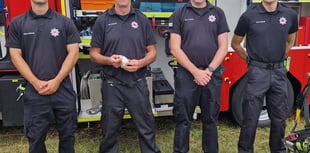 Totnes fire station in July : 21 call outs and community engagement