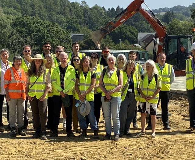 Affordable eco-homes project begins in South Hams
