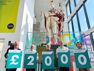 Persimmon donates £2,000 to The Box